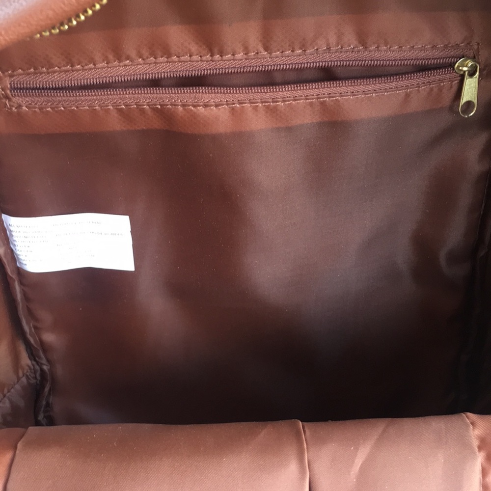 Double handled Brown Backpack - Picture 6 of 8